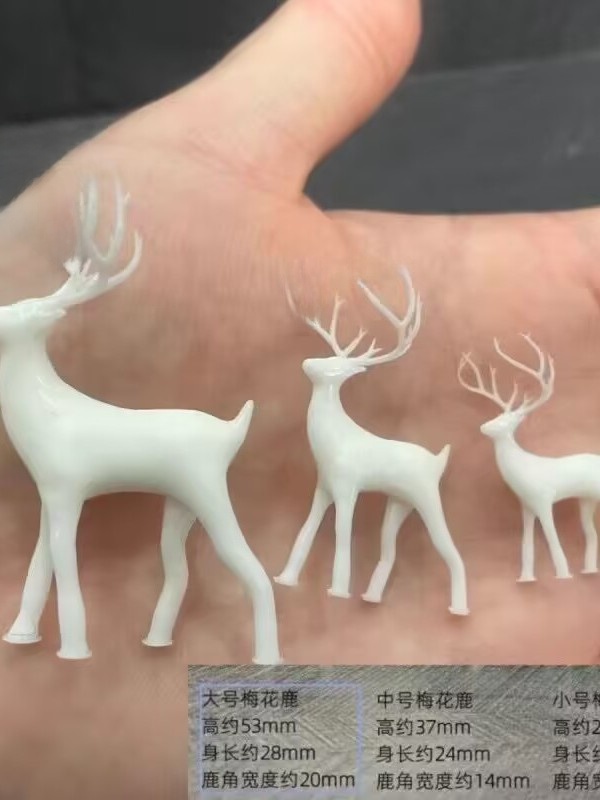 Planted Aquarium Models - ature Model Lacape Animal Deer Decoration
