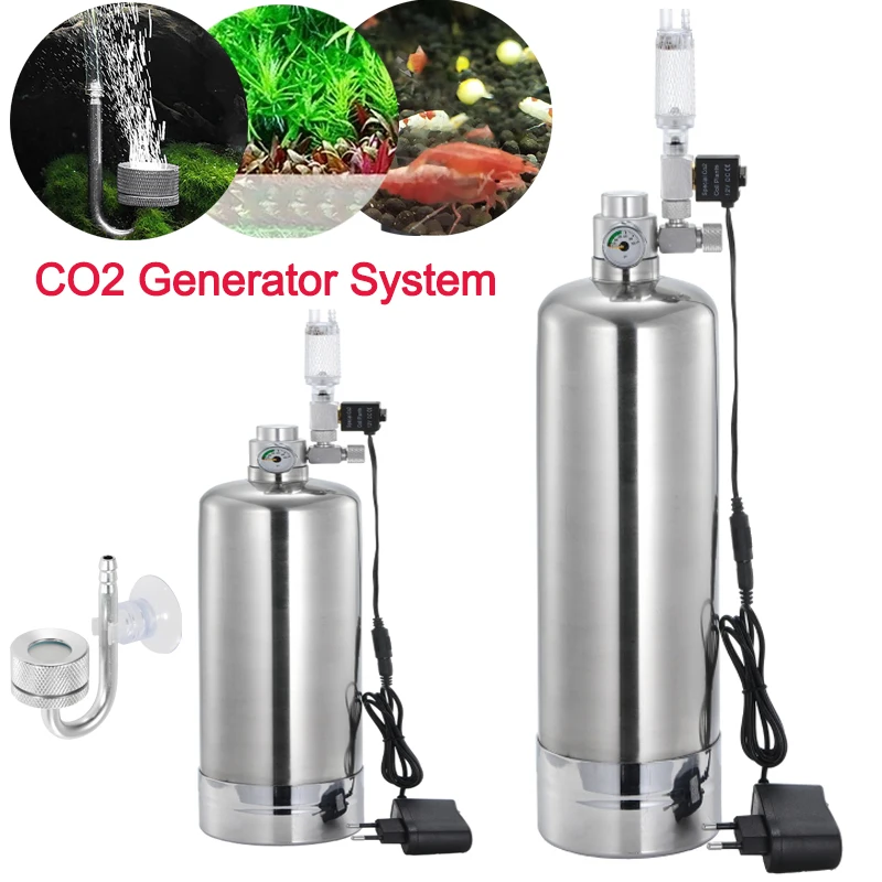 Planted Aquarium Kit - Aquarium CO2 Generator 2L DIY Solenoid