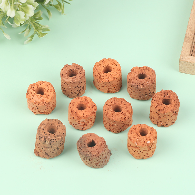 Aquarium Plant Rings - 10Pcs Ceramic Aquatic Plant Weight Rings