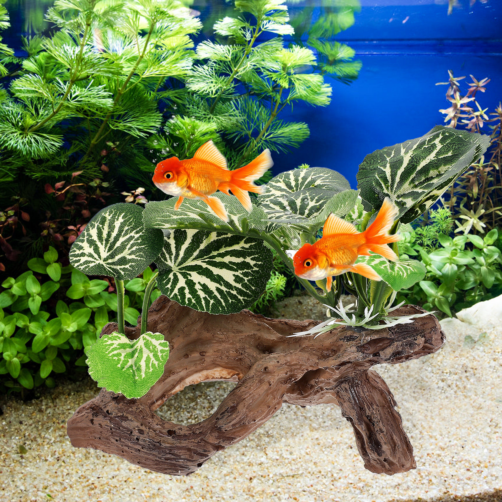Planted Aquarium Models - Aquarium Landscape Trunk Fish Tank Artificial