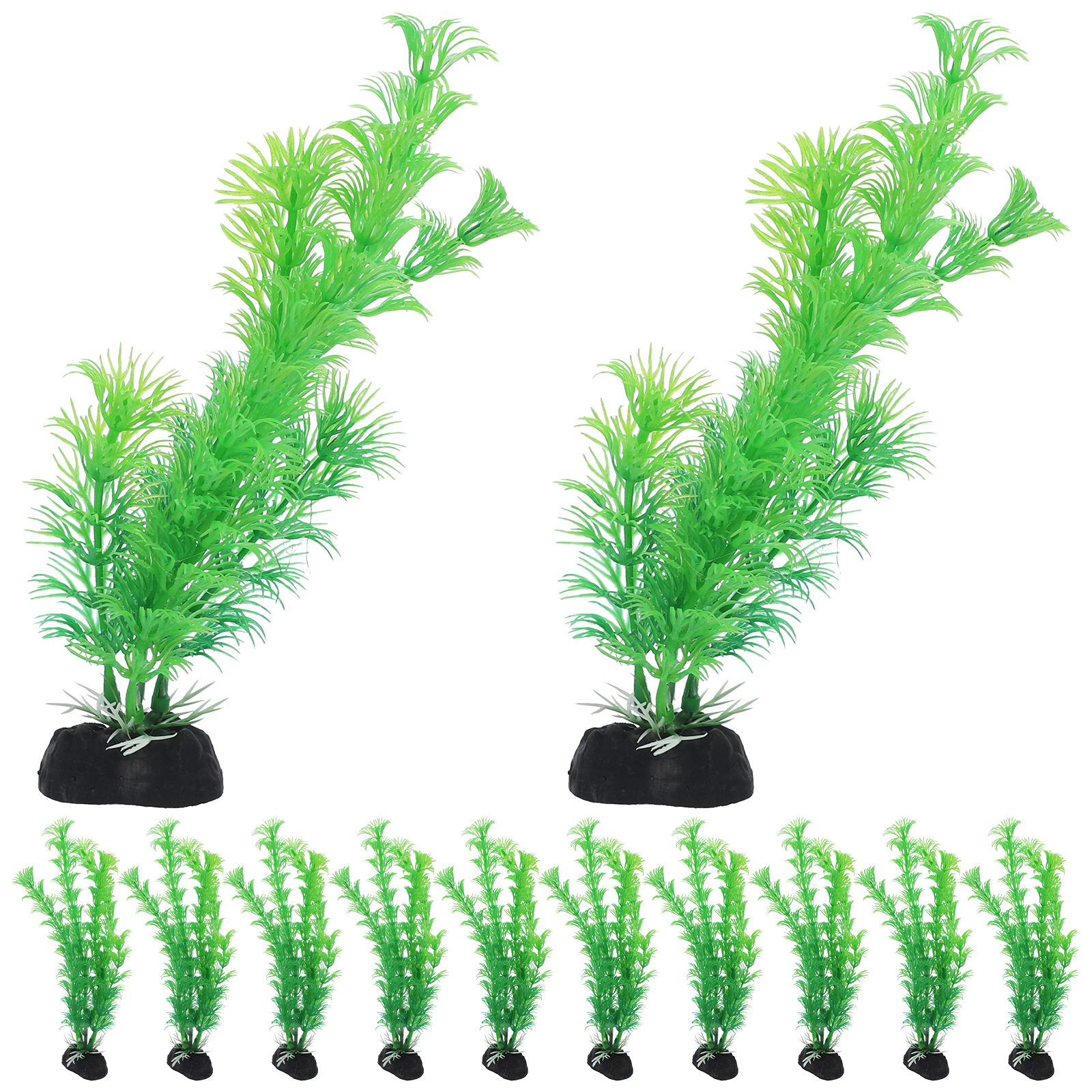 12pcs Plastic Aquarium Plants  - Planted Aquarium Models recension och pris