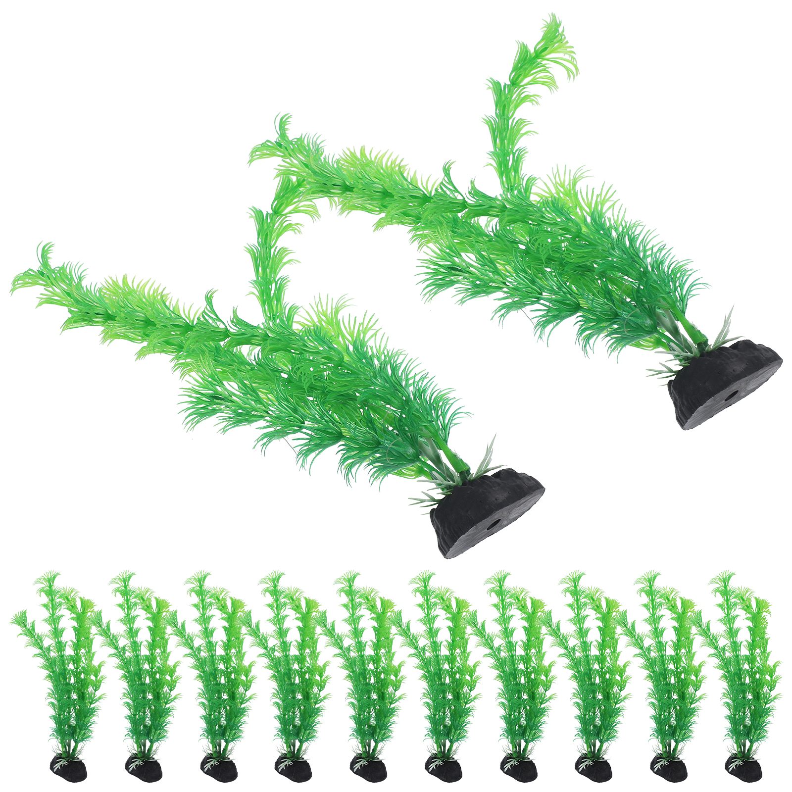 12pcs Plastic Aquarium Plants  - Planted Aquarium Models recension och pris