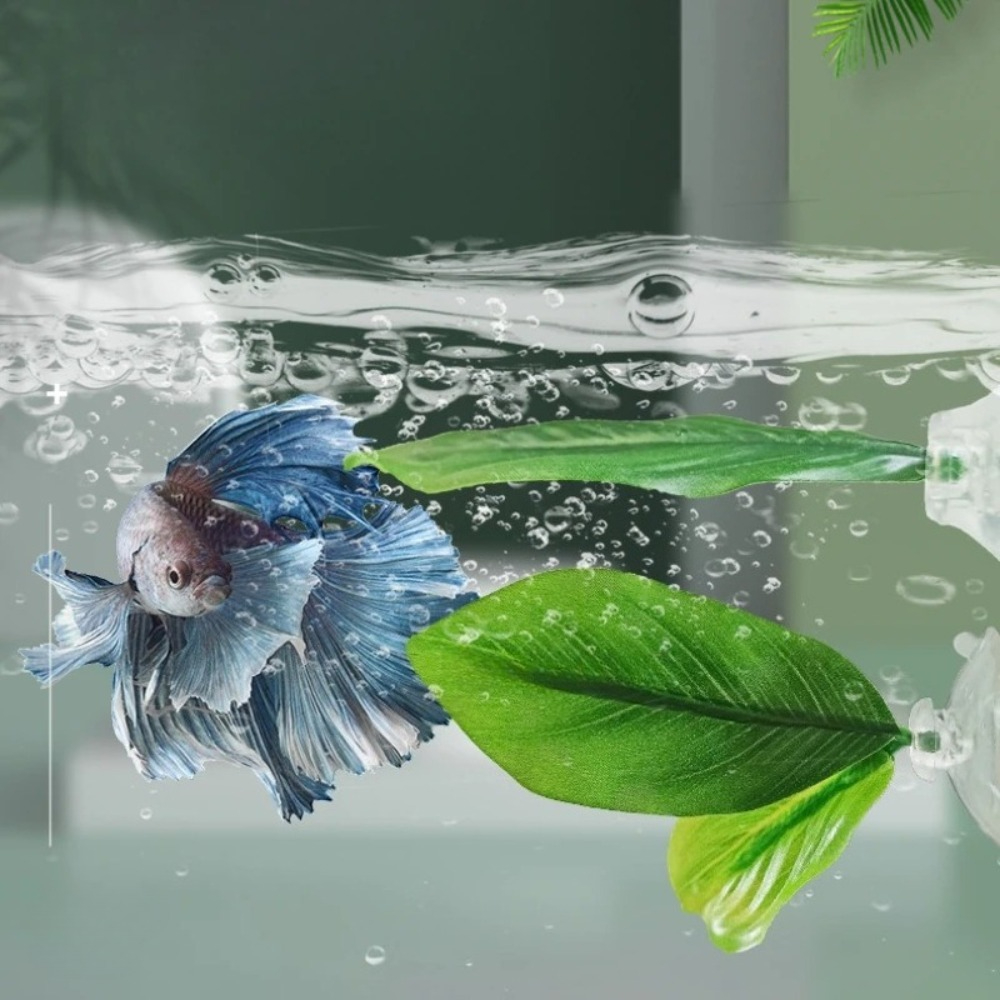Lotus leaf Betta Fish Hammock  - Planted Aquarium For Betta recension och pris