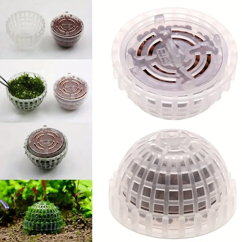 Plastic Aquarium Moss Ball Fil - Aquarium Plant Rings recension och pris