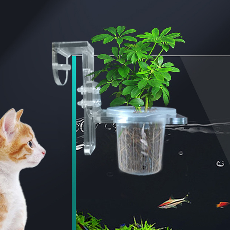 Fish Tank Planting Cups Hydrop - Aquarium Plant Rings recension och pris