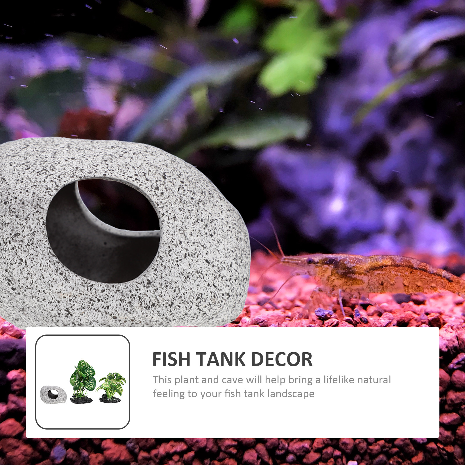 1Set Delicate Simulated Aquari - Planted Aquarium Models recension och pris