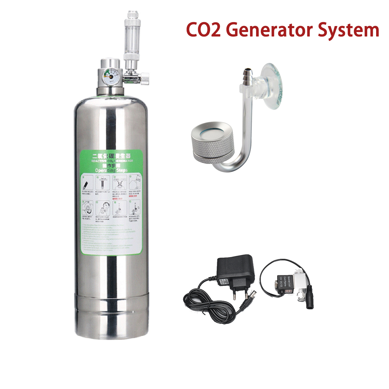 Aquarium CO2 Generator system  - Planted Aquarium Kit recension och pris