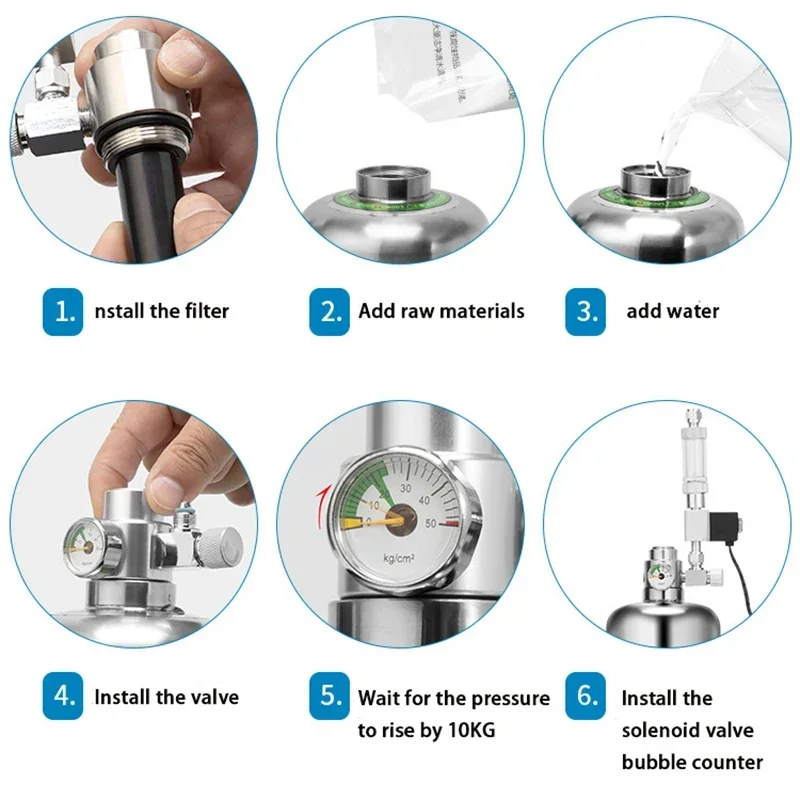 Aquarium CO2 Generator system  - Planted Aquarium Kit recension och pris