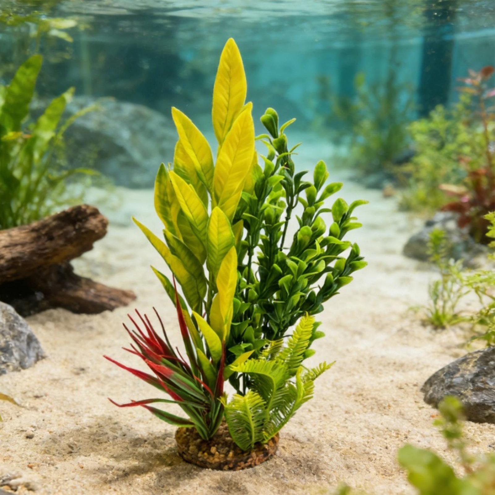 Fake Plants For Aquarium Fish  - Planted Aquarium For Beginners recension och pris