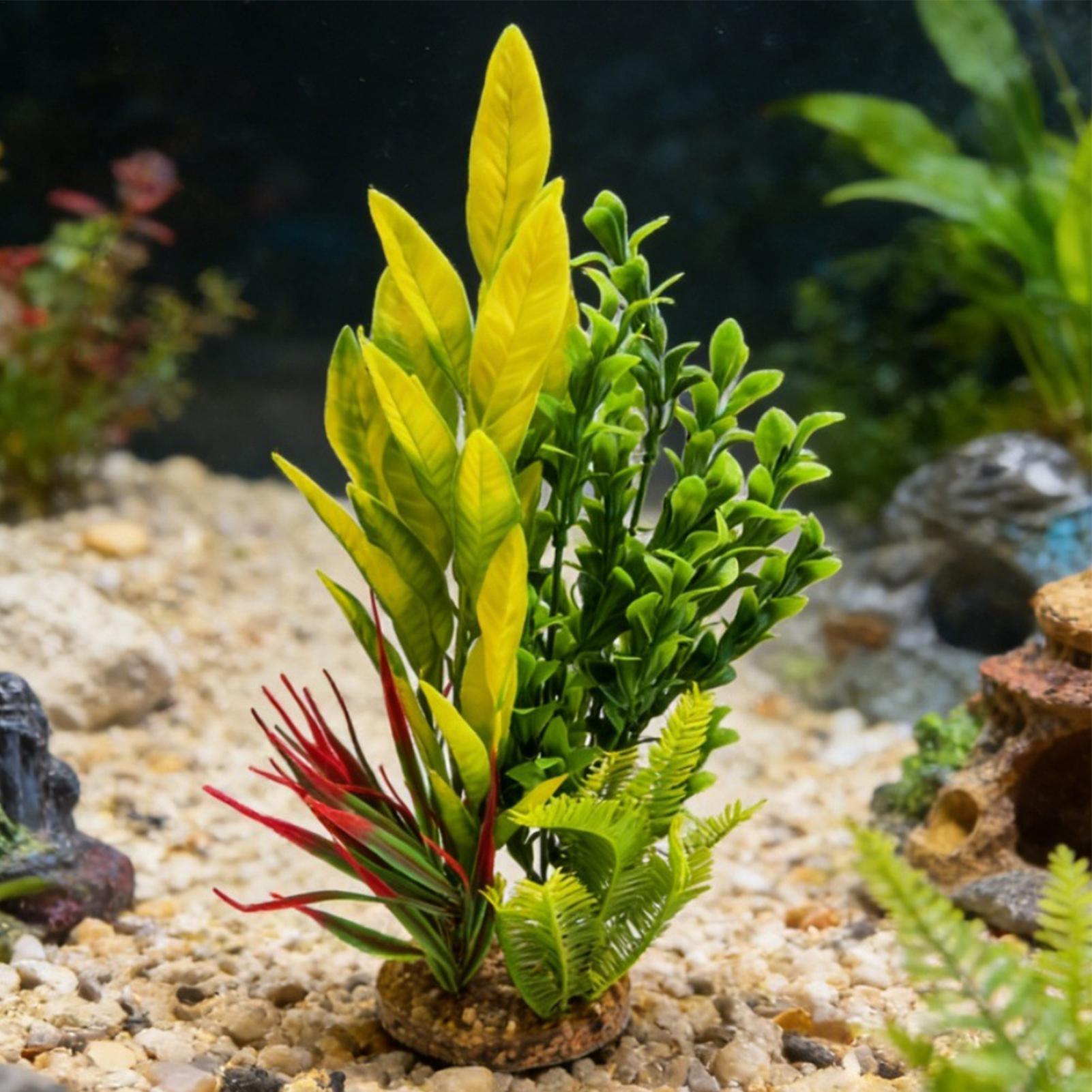 Fake Plants For Aquarium Fish  - Planted Aquarium For Beginners recension och pris