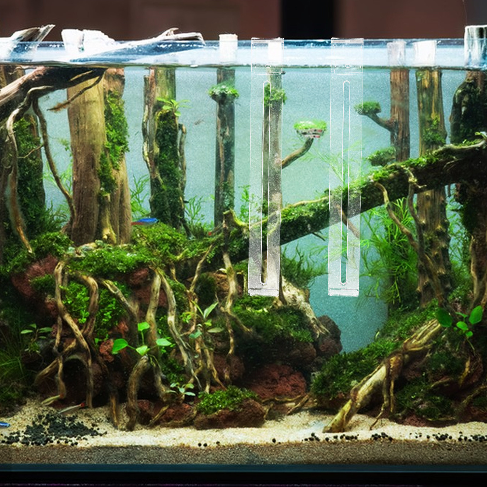 2Pcs Space Saving Adjustable C - Planted Aquarium For Betta recension och pris