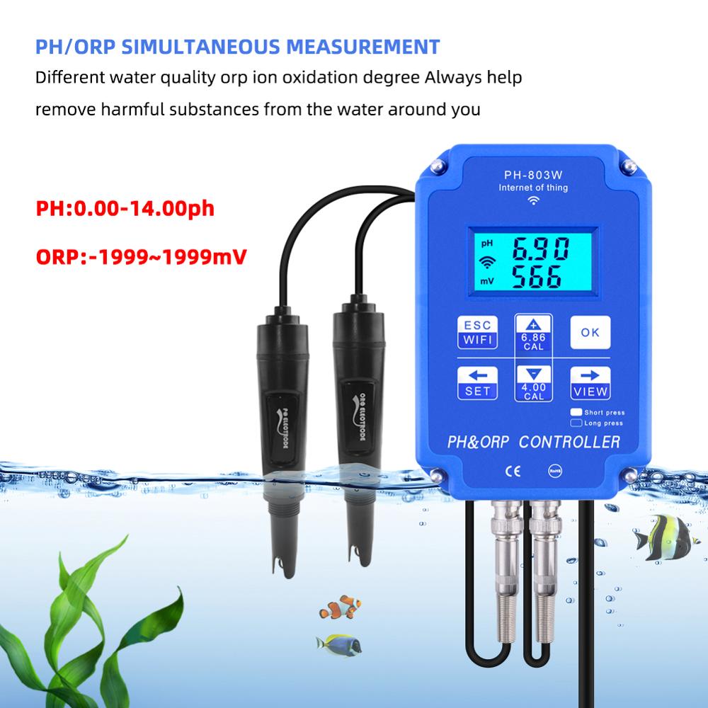 Yieryi Digital PH WiFi ORP Red - Planted Aquarium Test Kit recension och pris