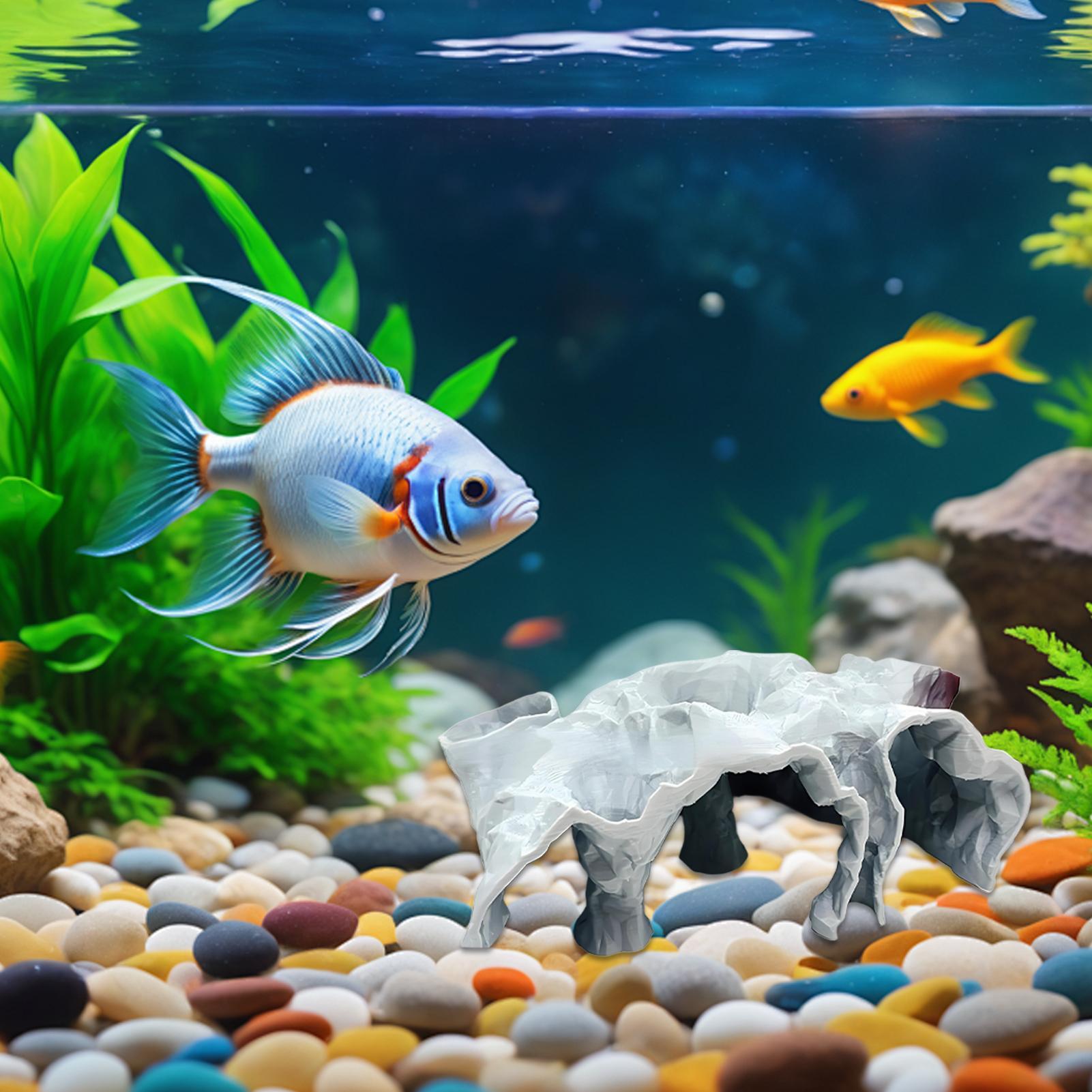 Fish Tank Cave Aquarium Underg - Planted Aquarium For Betta recension och pris