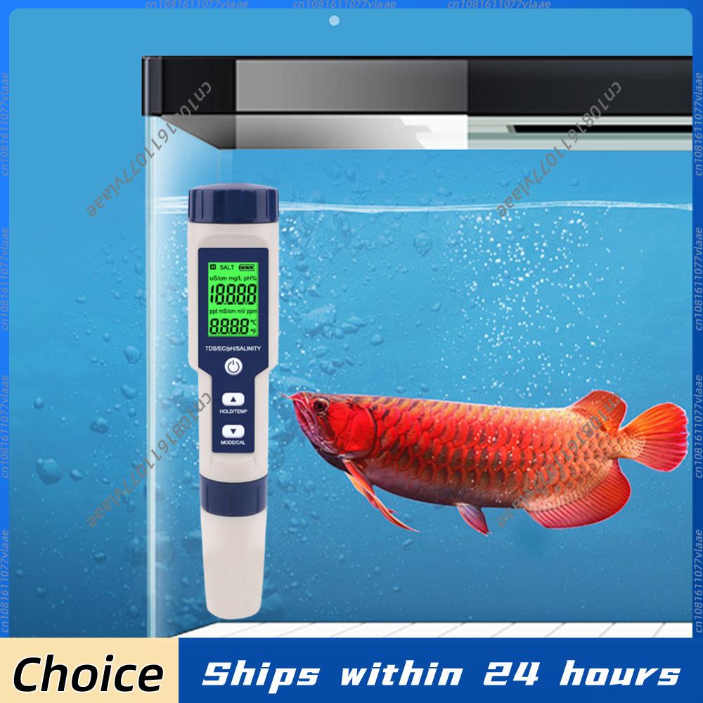 5 in 1 Water Quality Tester Wa - Planted Aquarium Test Kit recension och pris