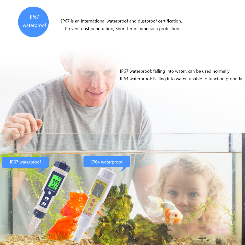 5 in 1 Water Quality Tester Wa - Planted Aquarium Test Kit recension och pris