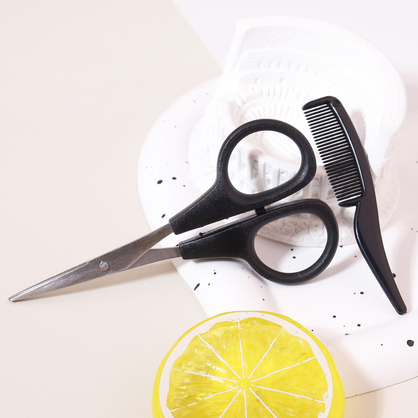 2pcs，1Beard & Mustache Scissor - Trimming Scissor Set recension och pris