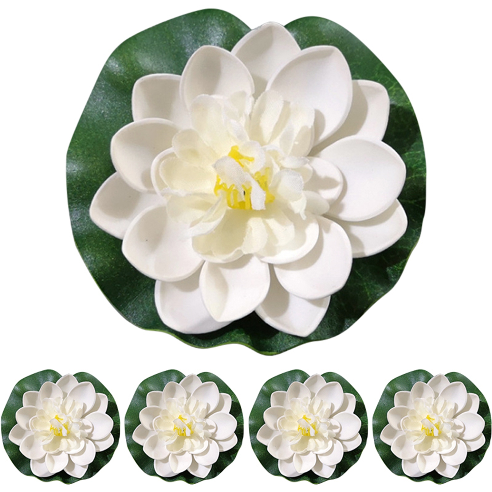 5pcs/set 10cm Artificial Lotus - Planted Aquarium Kit recension och pris
