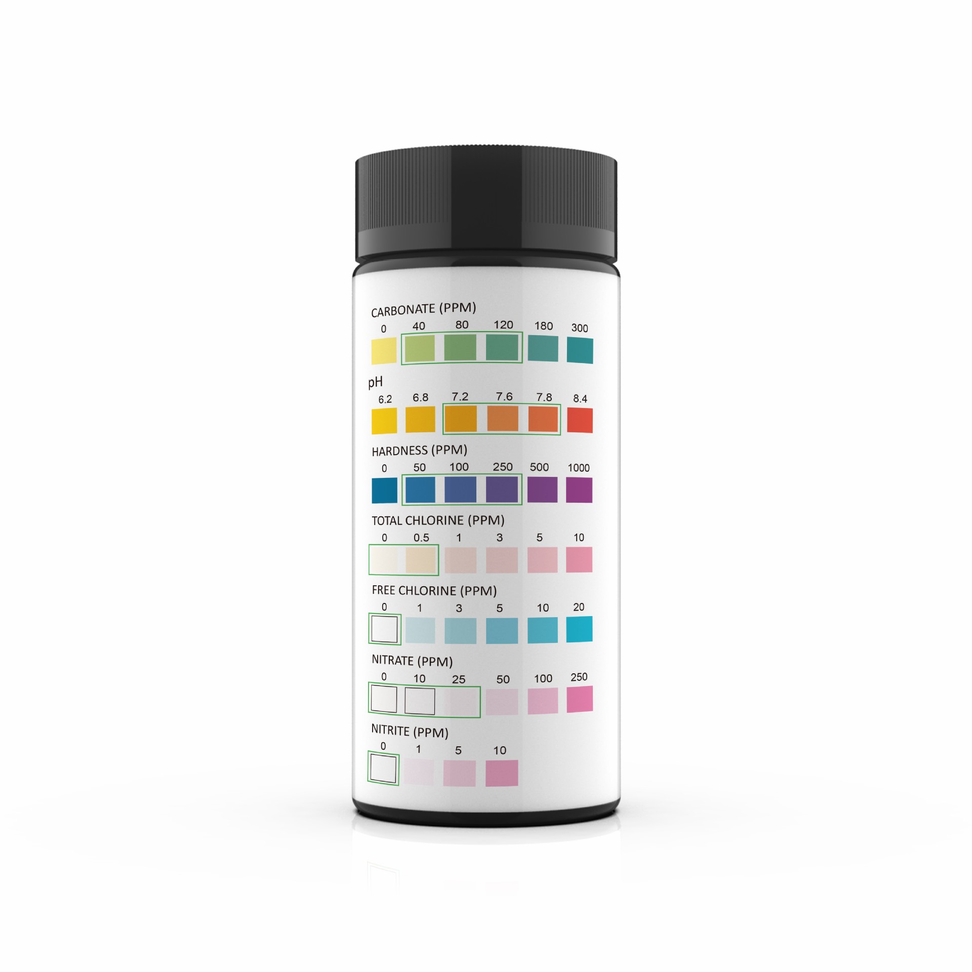 7 in 1 Aquarium Test Strips, 5 - Planted Aquarium Test Kit recension och pris
