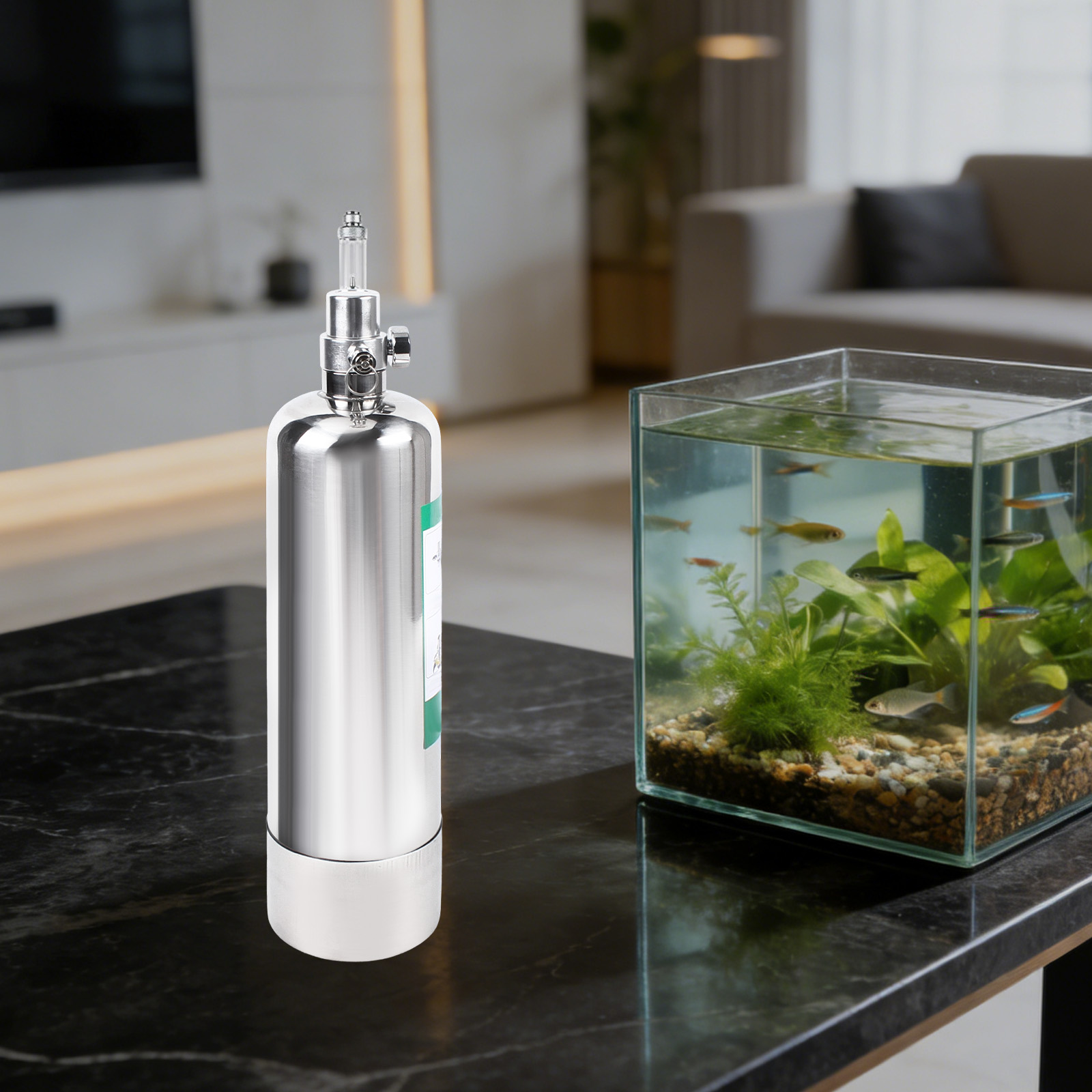 2L/0.53Gal CO2 Generator Mecha - Planted Aquarium Kit recension och pris