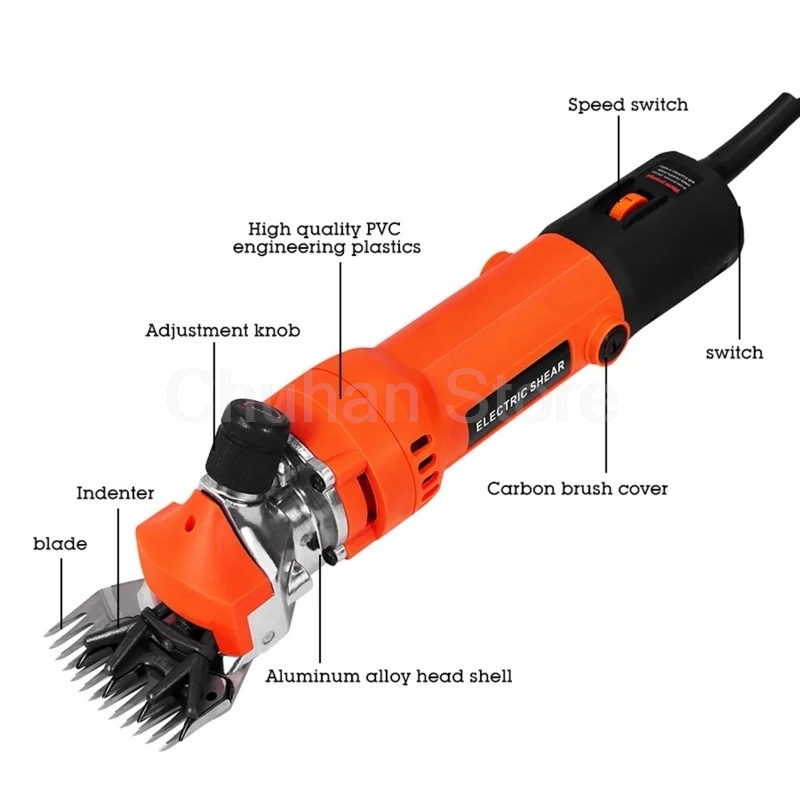 1280W 6 Gears Speed Electric S - Trimming Scissor Set recension och pris
