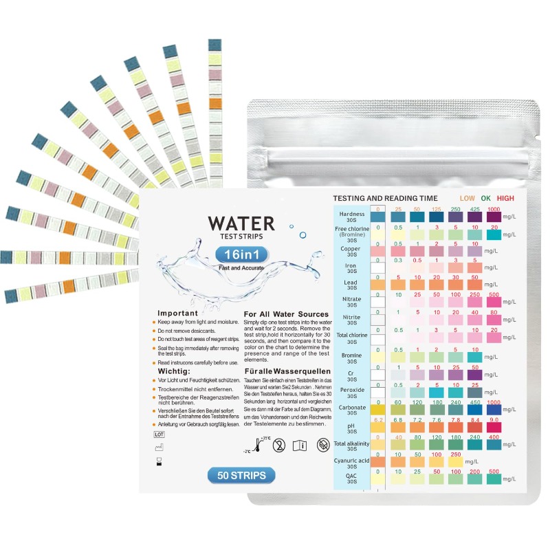 Aquarium Test Strips Freshwate - Planted Aquarium Test Kit recension och pris