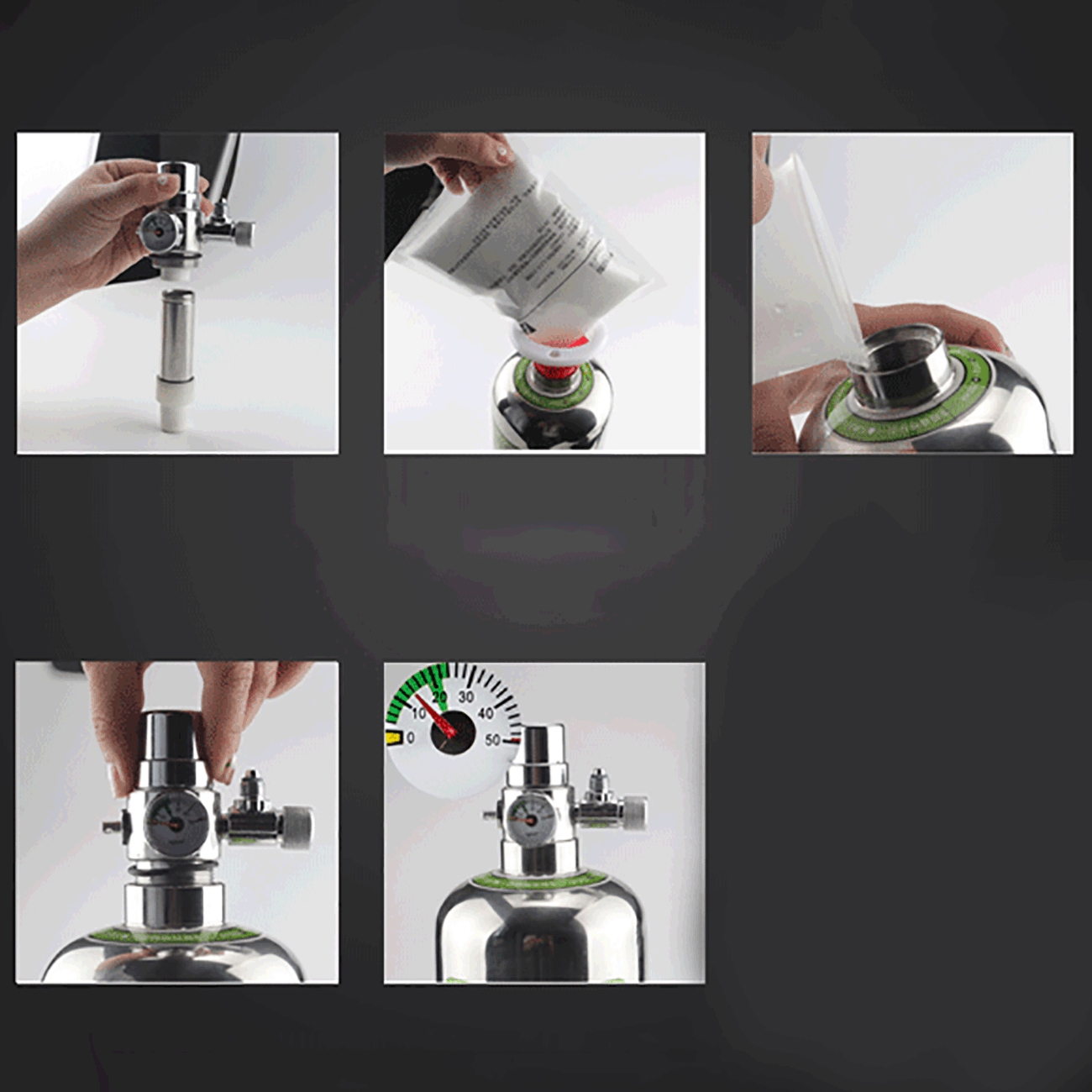 Aquarium CO2 Generator System  - Planted Aquarium Kit recension och pris