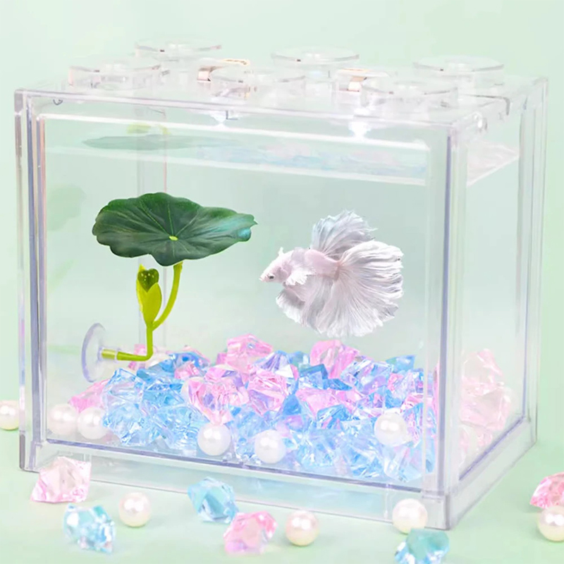 1 Pc Green Leaf Betta Fish Ham - Planted Aquarium For Betta recension och pris
