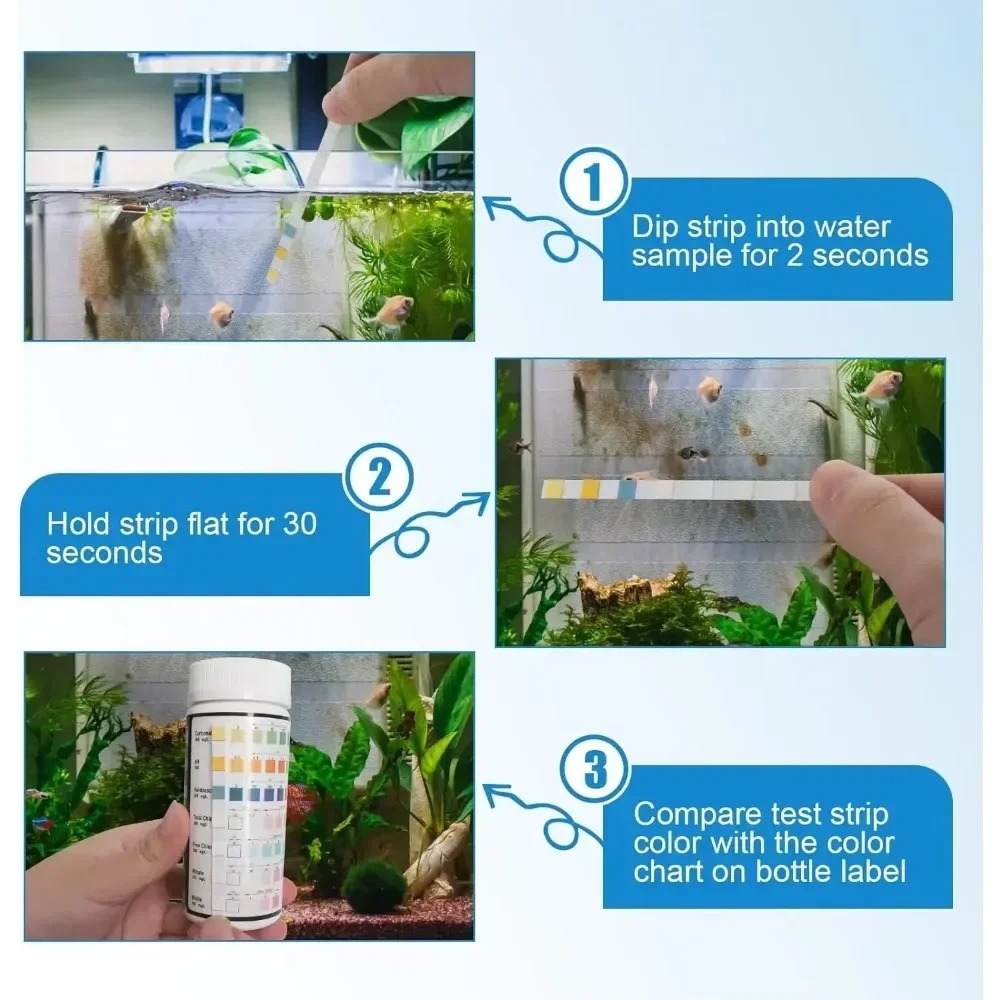 Aquarium Test Strip  PH Qualit - Planted Aquarium Test Kit recension och pris