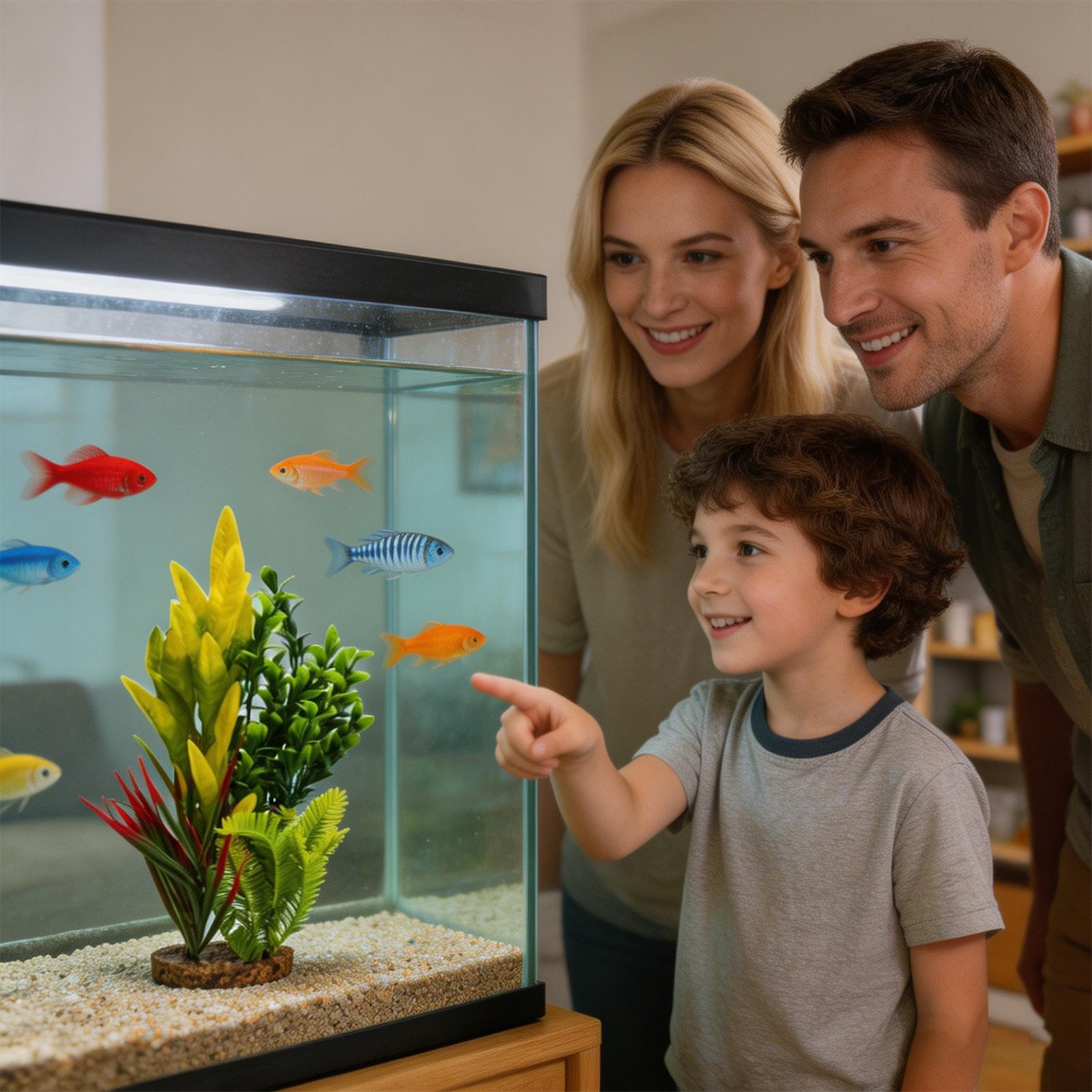 Artificial Aquarium Plants Shr - Planted Aquarium For Beginners recension och pris
