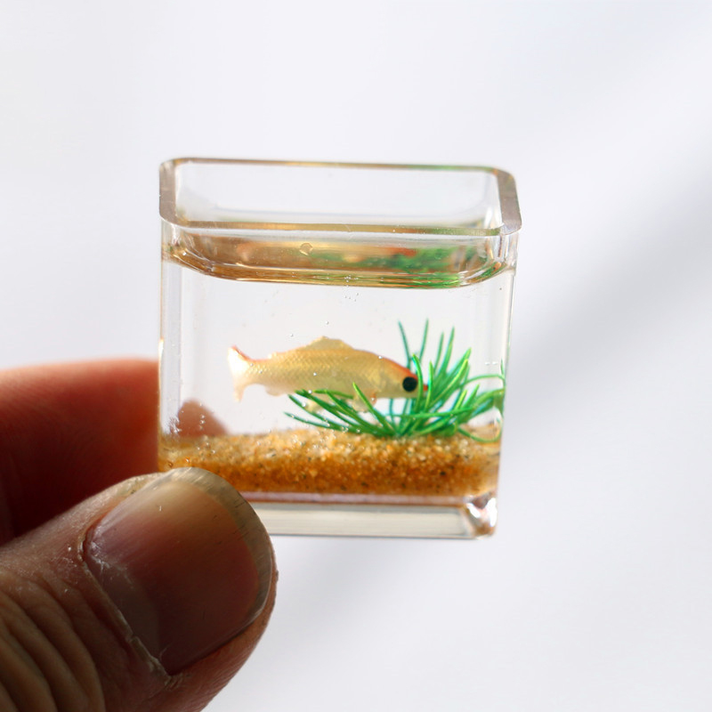 1Pc 1:12 Mini DollHouse Simula - Planted Aquarium Models recension och pris