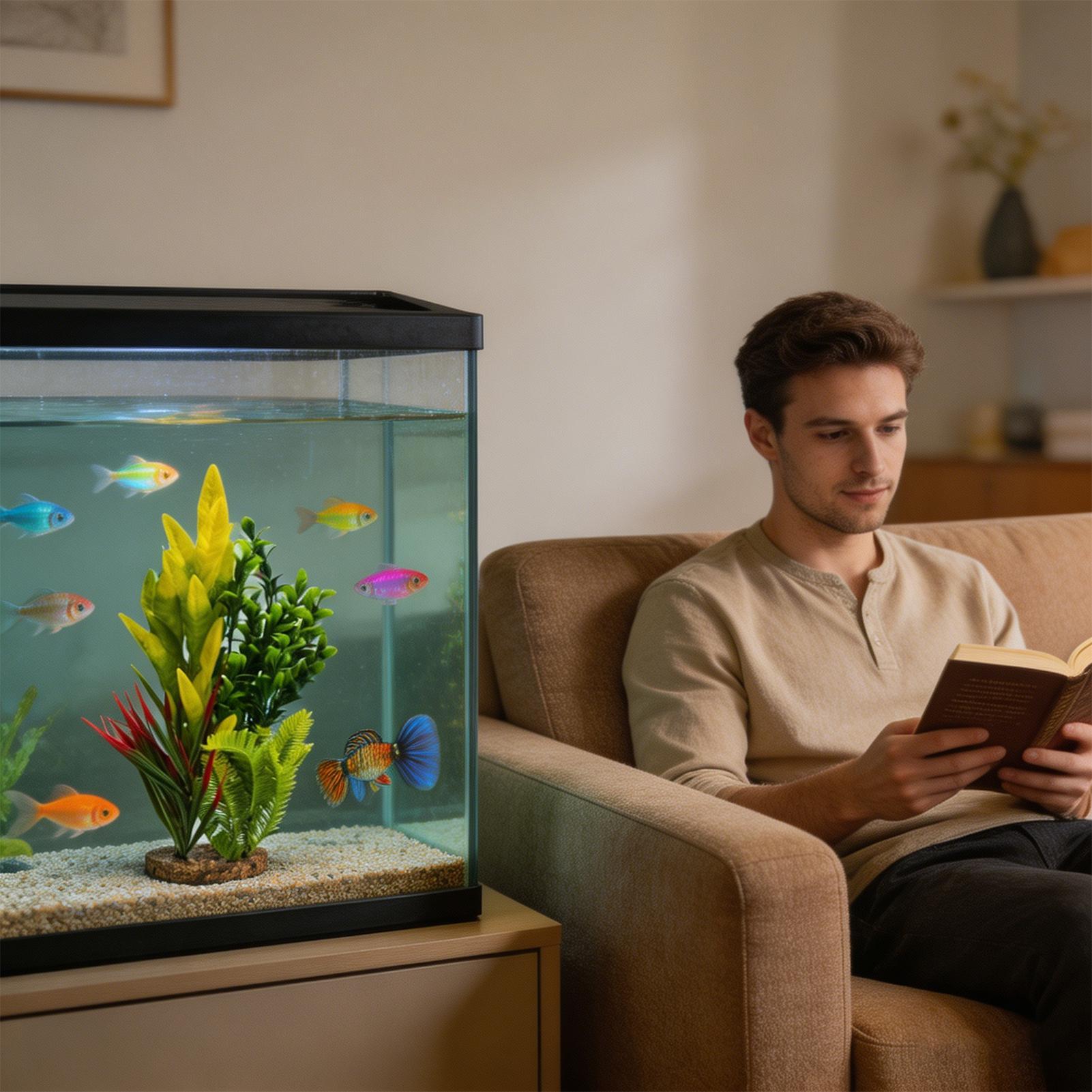 Fake Aquarium Plants Fish Tank - Planted Aquarium For Beginners recension och pris