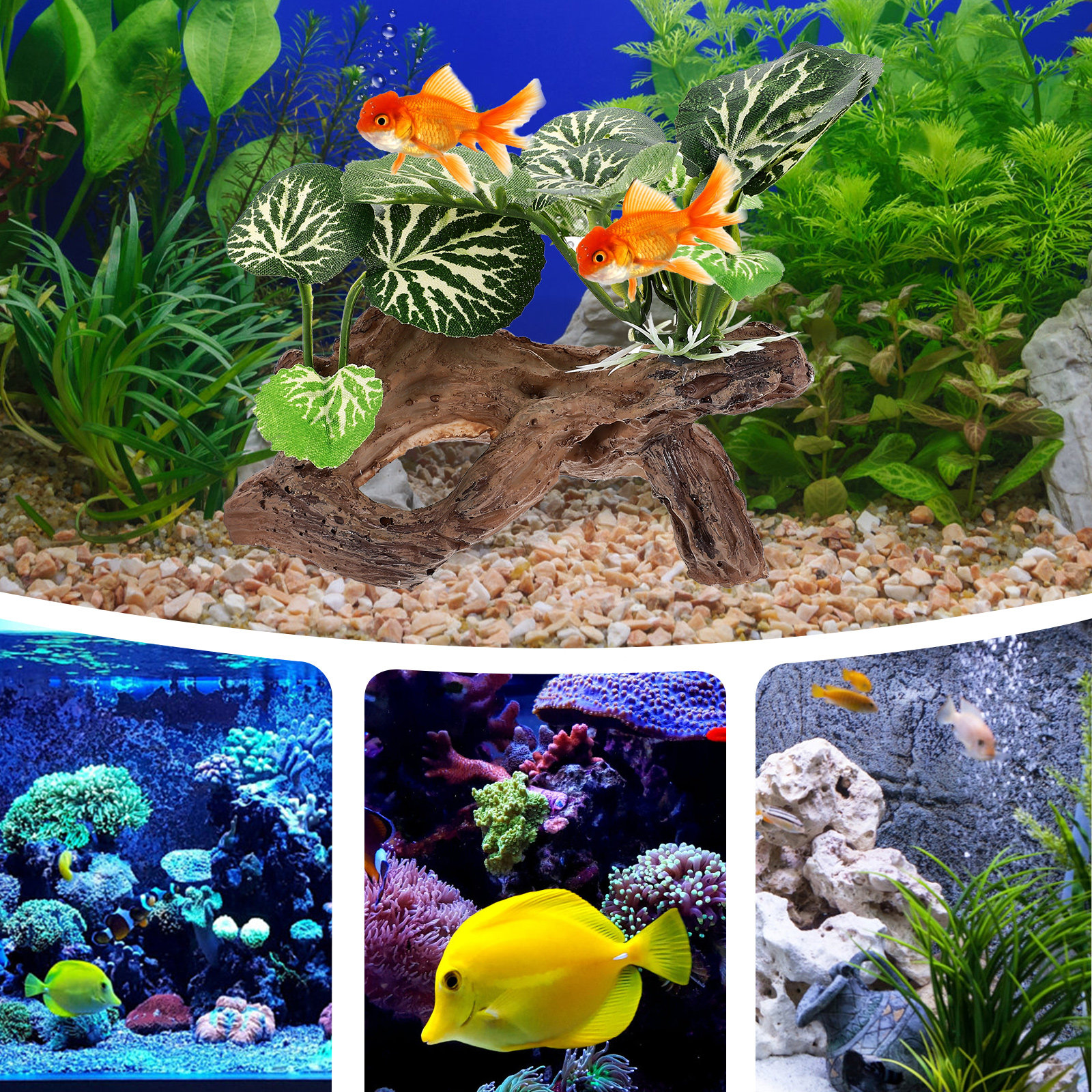 Aquarium Landscape Trunk Fish  - Planted Aquarium Models recension och pris