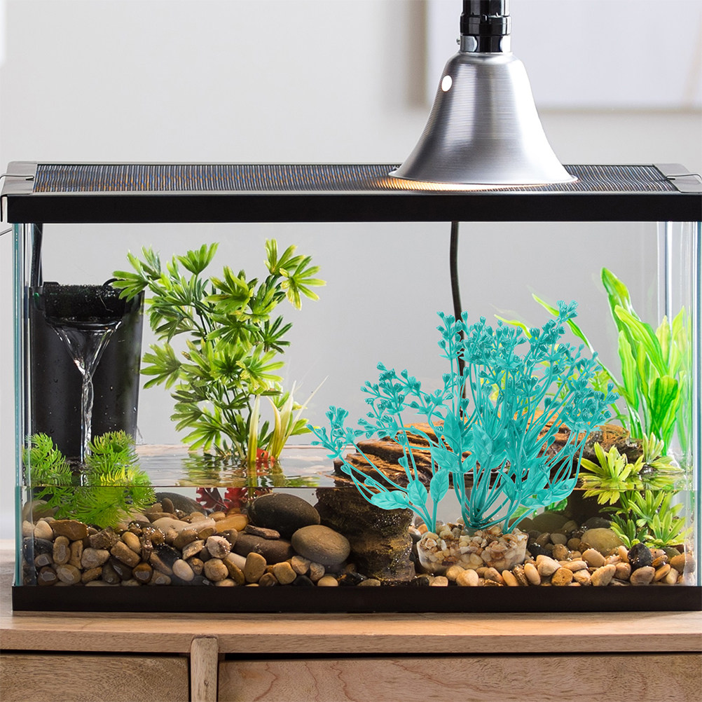 2Pcs Simulated Water Grass Pla - Aquarium Planted Setup recension och pris