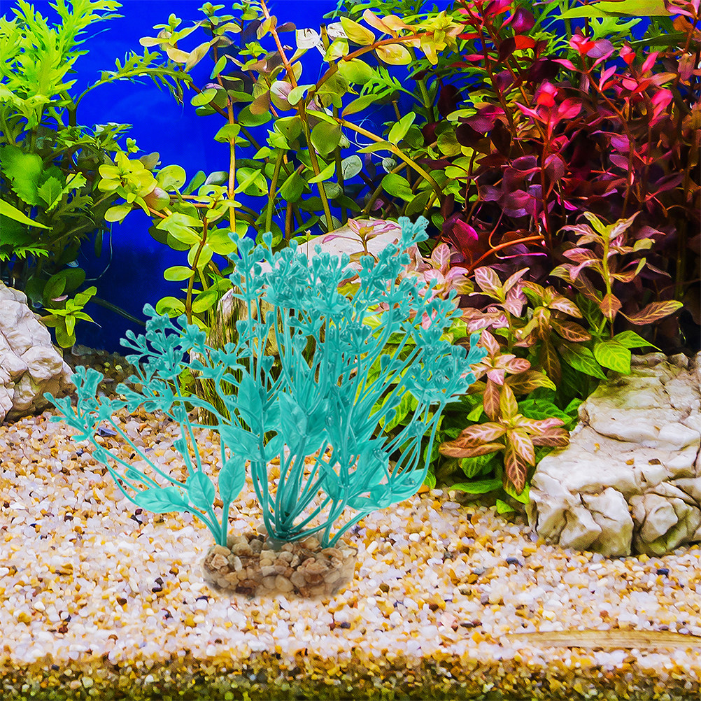 2Pcs Simulated Water Grass Pla - Aquarium Planted Setup recension och pris
