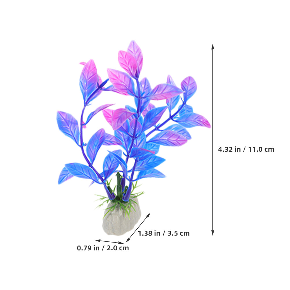 20Pcs Artificial Aquarium Plan - Planted Aquarium Models recension och pris