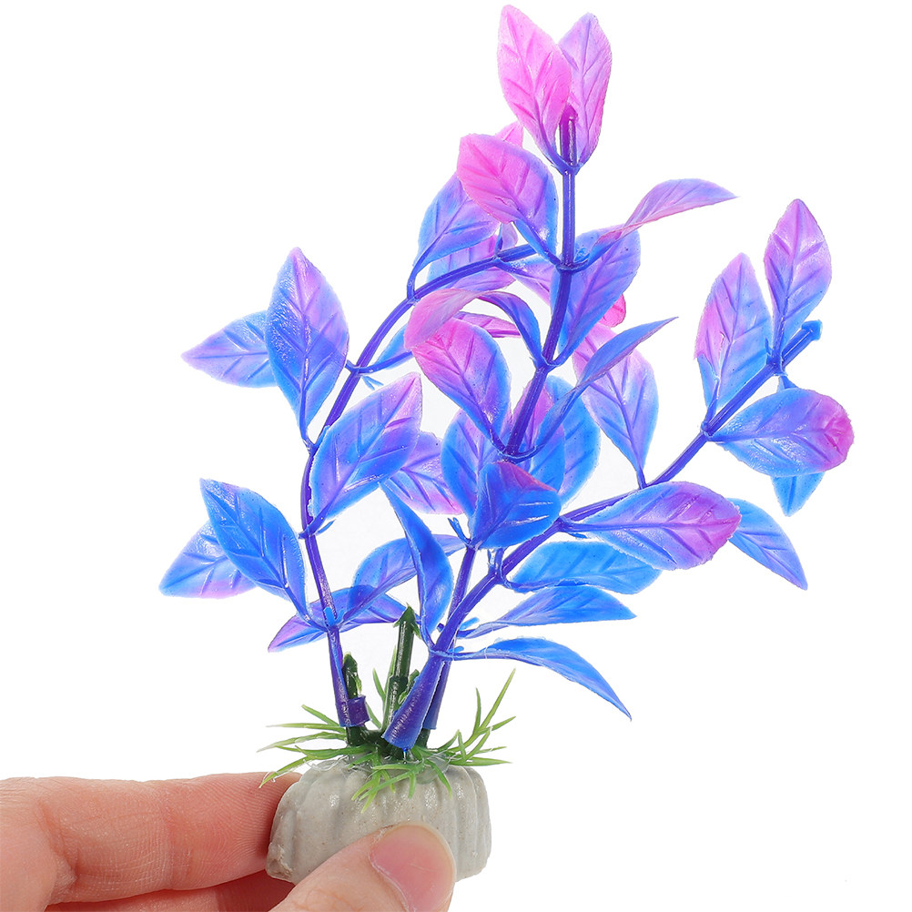 20Pcs Artificial Aquarium Plan - Planted Aquarium Models recension och pris