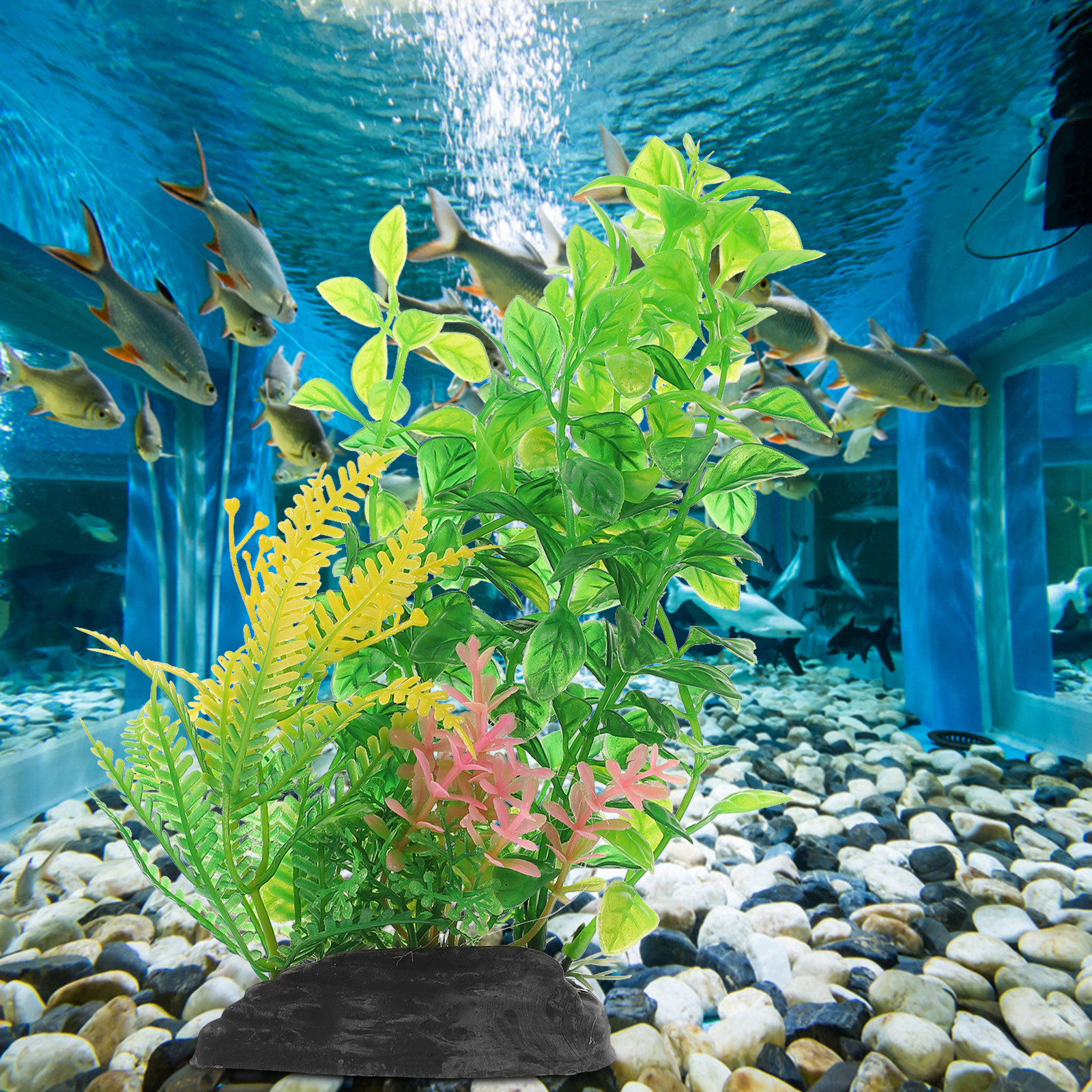 Artificial Aquarium Plant Plas - Planted Aquarium Models recension och pris