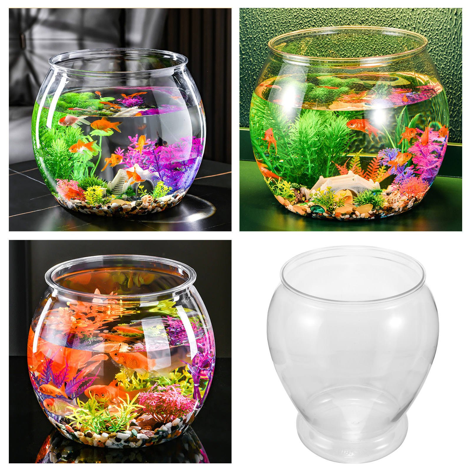 Small Clear Plastic Fish Tank  - Planted Aquarium For Betta recension och pris
