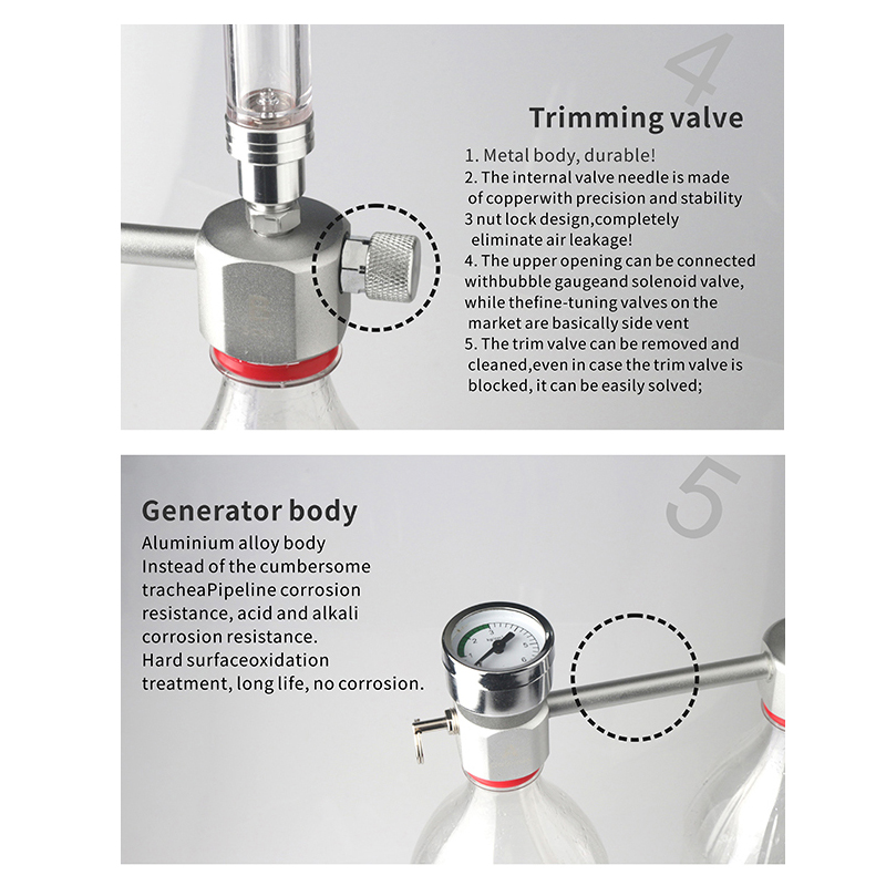 Aquarium CO2 Regulator System  - Planted Aquarium Kit recension och pris