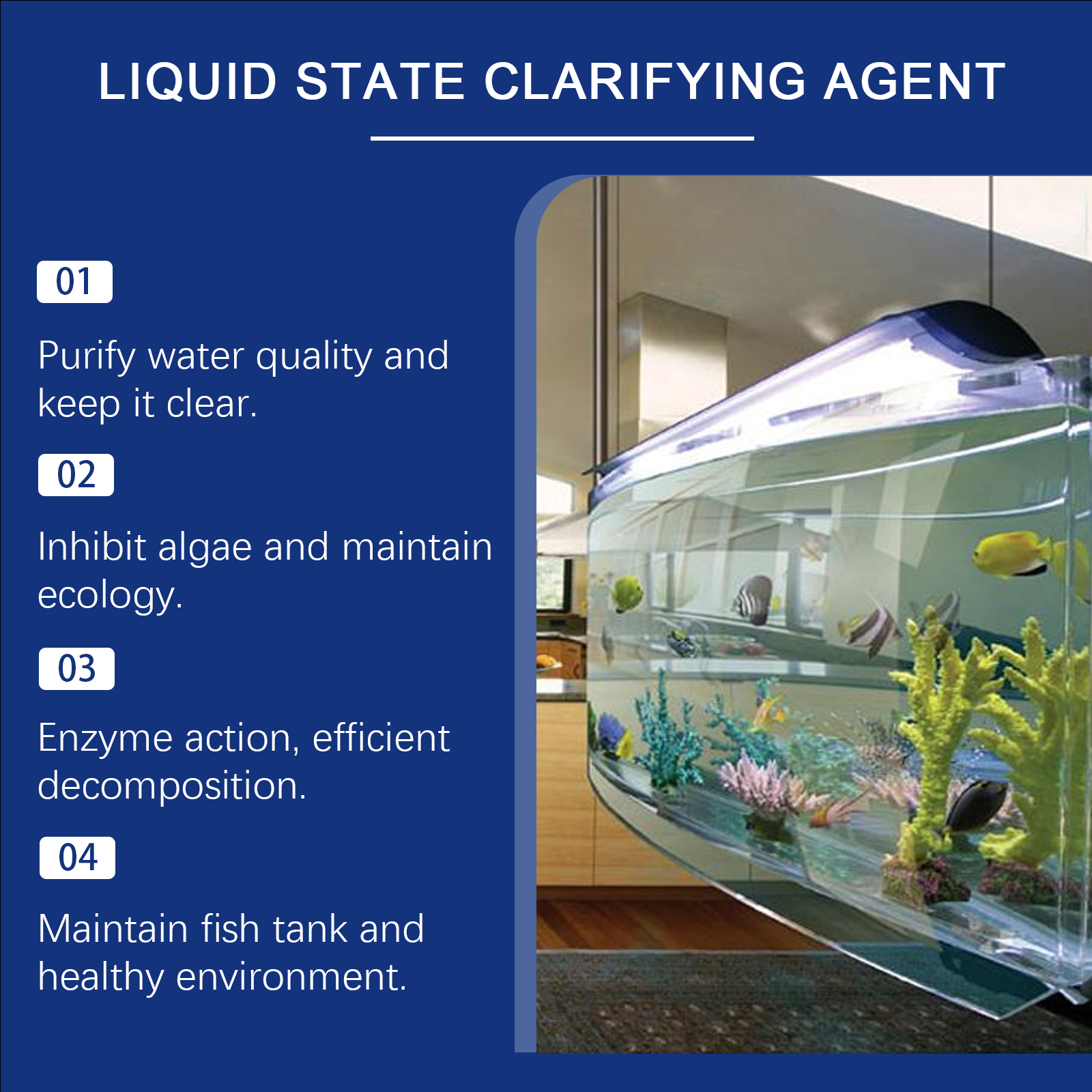 Aquarium Water Clarifier Agent - Planted Aquarium Yellow Water recension och pris