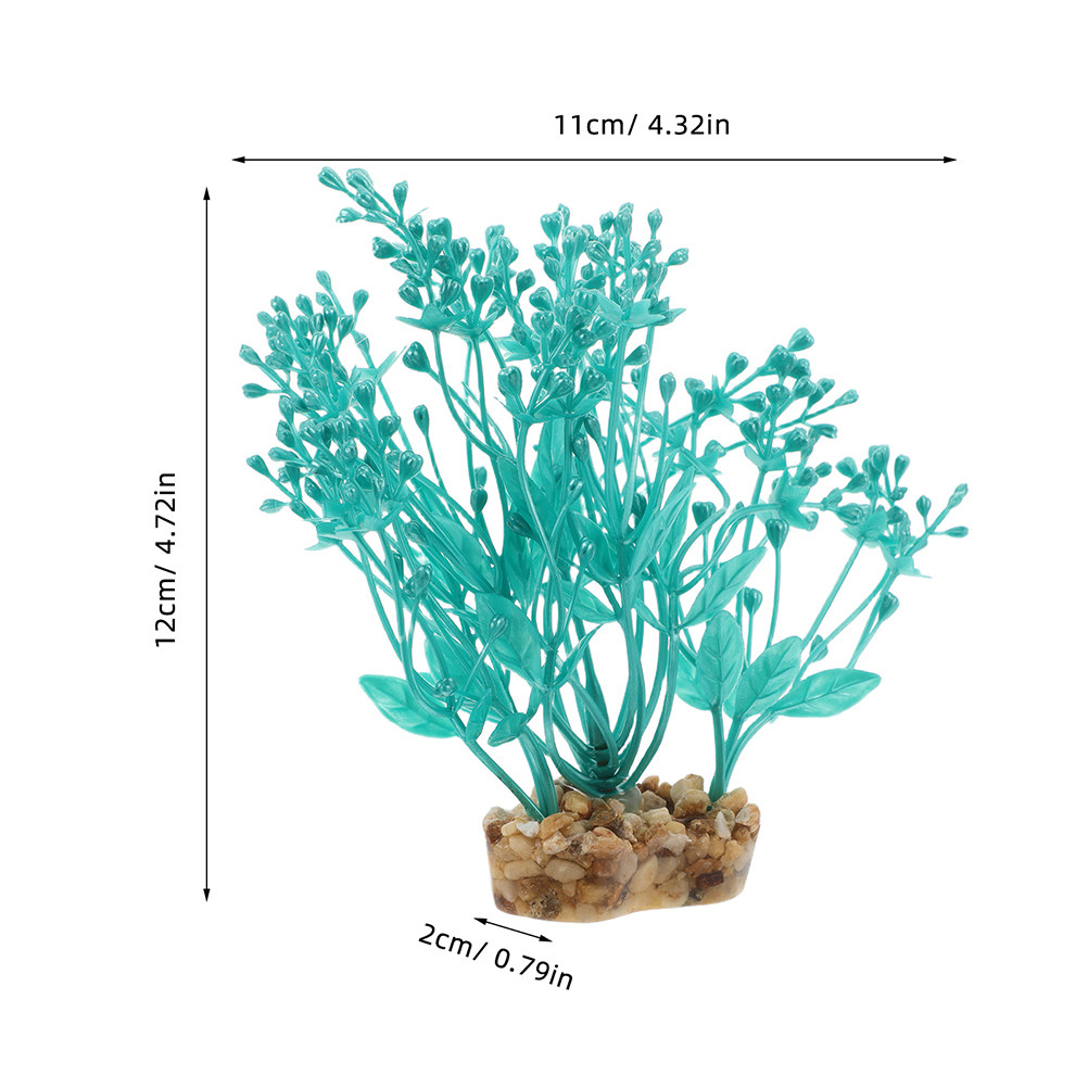 2Pcs Realistic Plastic Aquariu - Planted Aquarium For Betta recension och pris