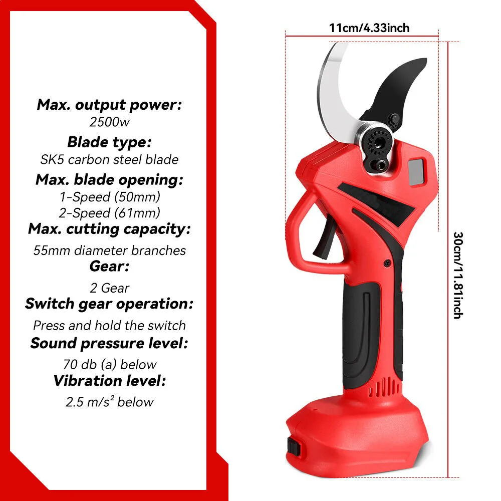 55mm Brushless Electric Scisso - Trimming Scissor Set recension och pris